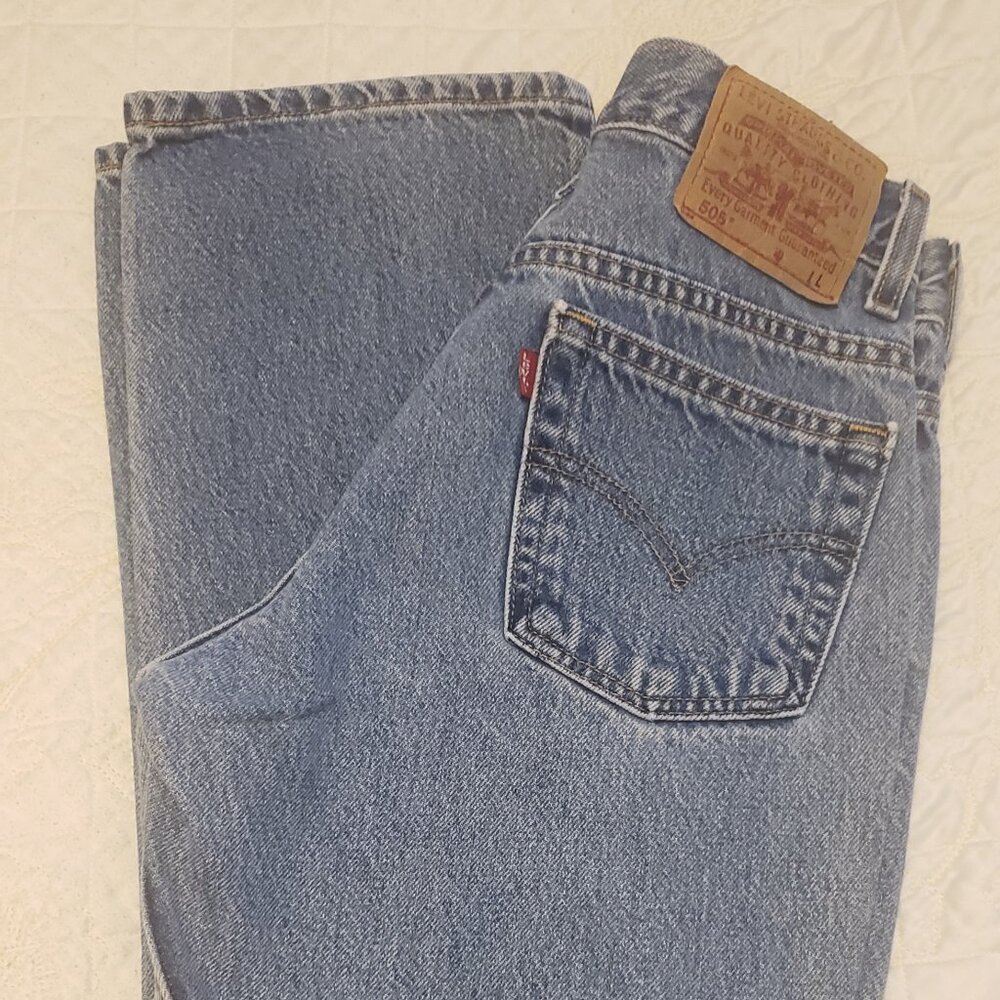 505 Levi Stratus, Size 7-Long, 100%Cotton